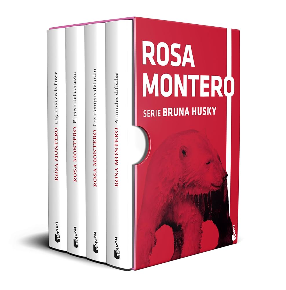 Estuche Bruna Husky: Incluye Lágrimas en la lluvia, El peso del corazón, Los tiempos del odio y Animales difíciles (Novela)